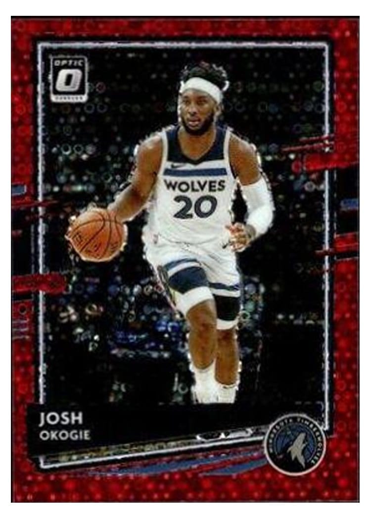 2020-21 Donruss Optic Base Set Josh Okogie #110 card