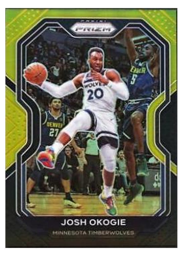 2020-21 Panini Prizm Base Set Josh Okogie #155 card