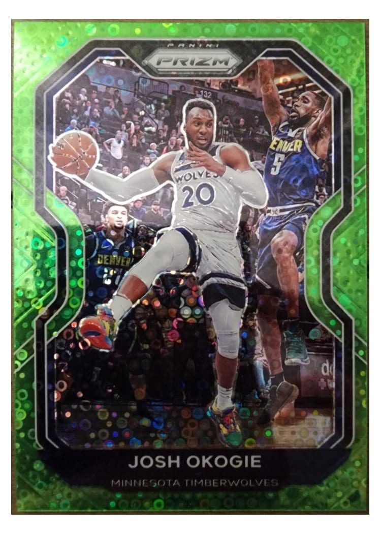 2020-21 Panini Prizm Base Set Josh Okogie #155 card