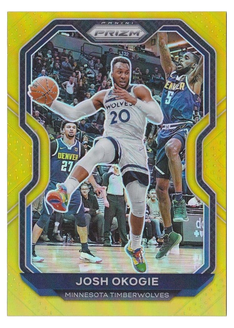 2020-21 Panini Prizm Base Set Josh Okogie #155 card