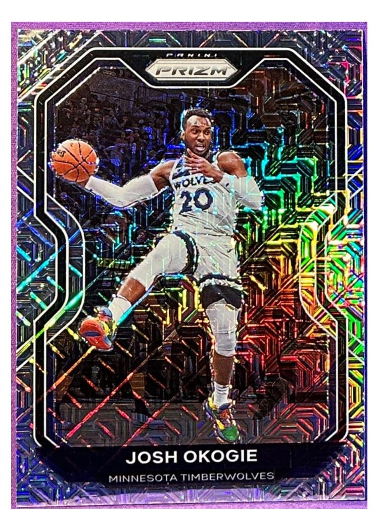 2020-21 Panini Prizm Base Set Josh Okogie #155 card