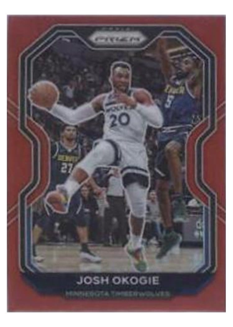 2020-21 Panini Prizm Base Set Josh Okogie #155 card