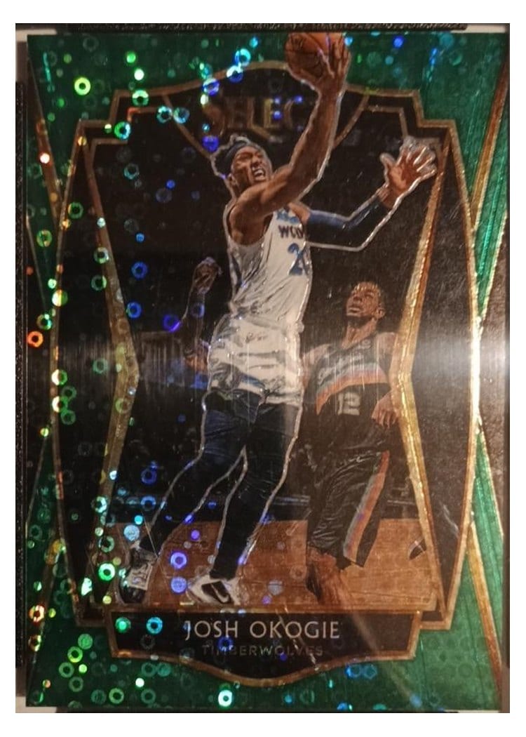2020-21 Panini Select Base Set Josh Okogie #144 card