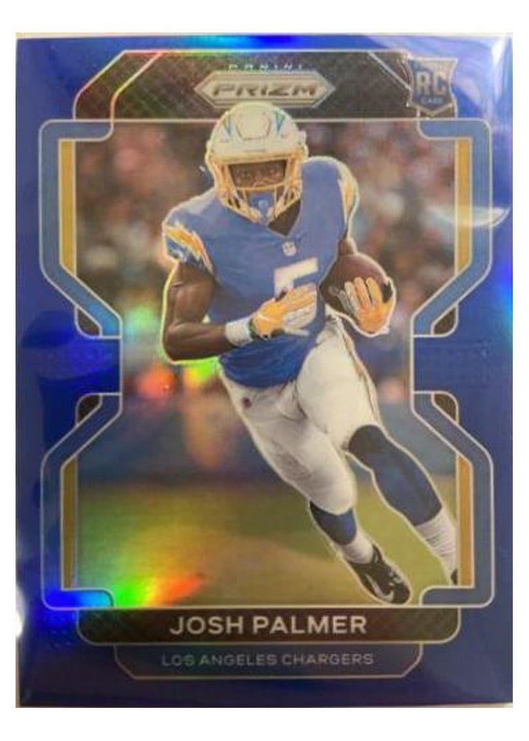 2021 Panini Prizm Base Set Josh Palmer Blue Prizm #359 card
