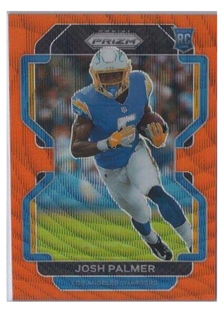 2021 Panini Prizm Base Set Josh Palmer #359 card