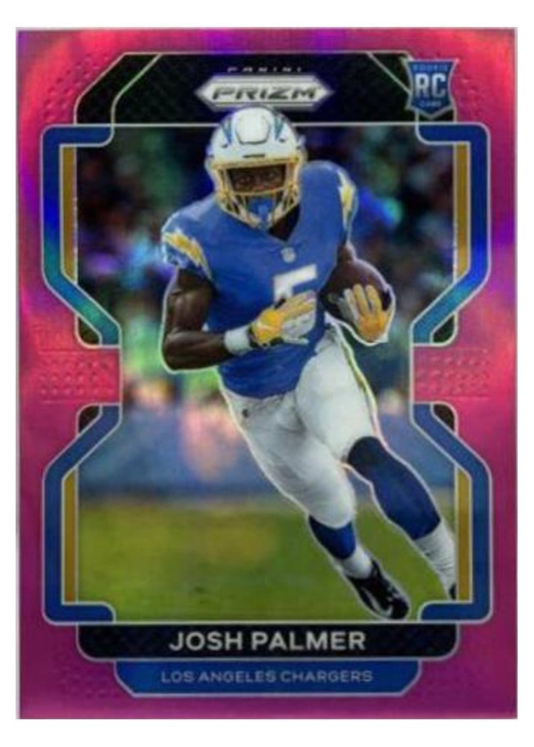 2021 Panini Prizm Base Set Josh Palmer Pink Prizm #359 card