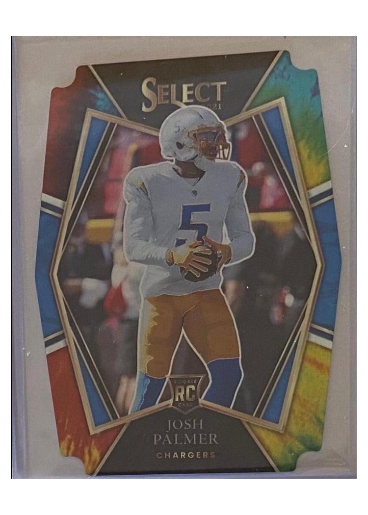 2021 Panini Select Base Set Josh Palmer Tie Dye Die Cut #266 card