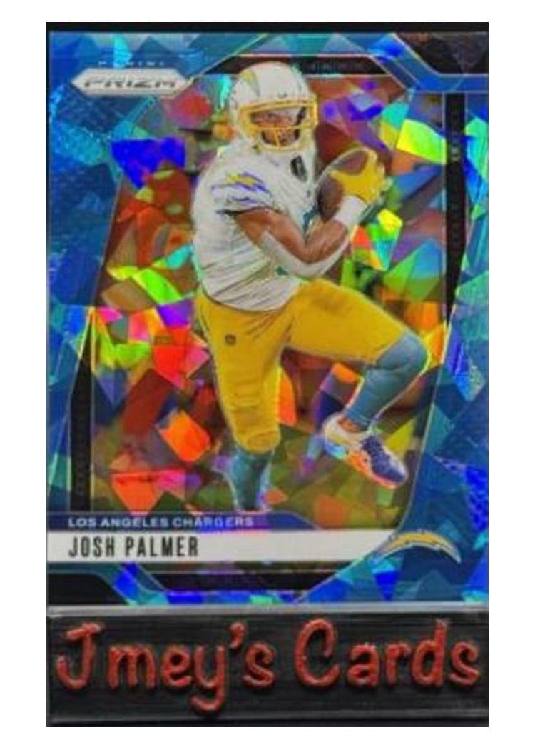2024 Panini Prizm Base Set Josh Palmer Blue Ice #159 card
