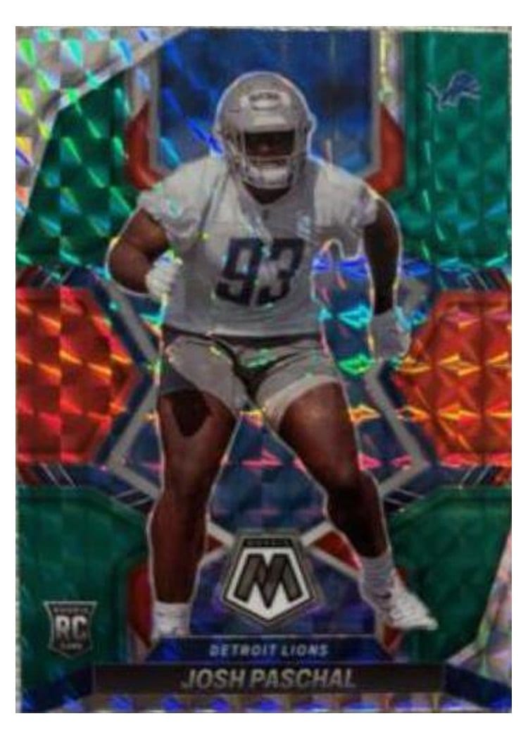 2022 Panini Mosaic Base Set Josh Paschal #388 card
