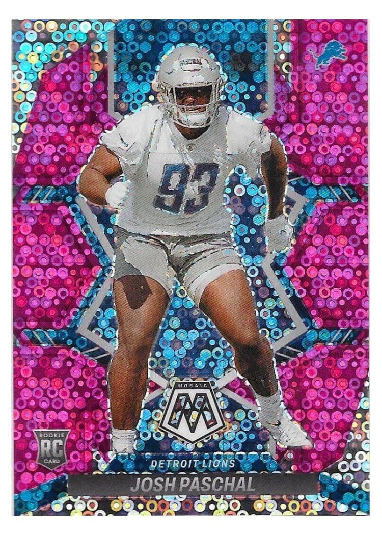 2022 Panini Mosaic Base Set Josh Paschal #388 card