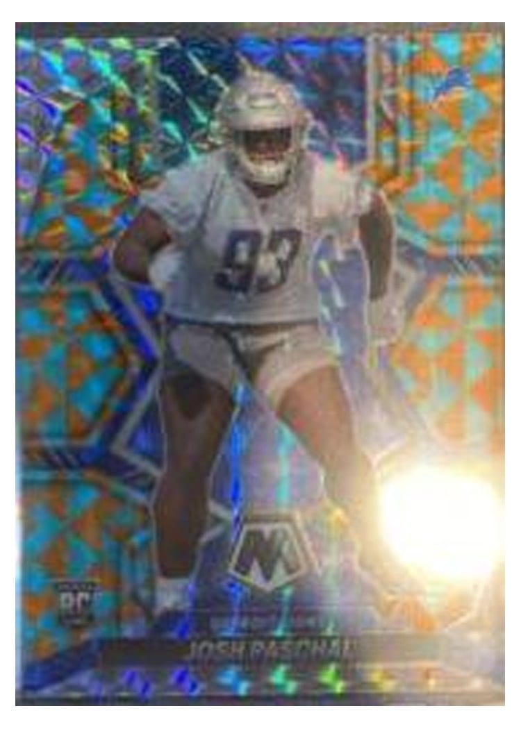 2022 Panini Mosaic Base Set Josh Paschal #388 card