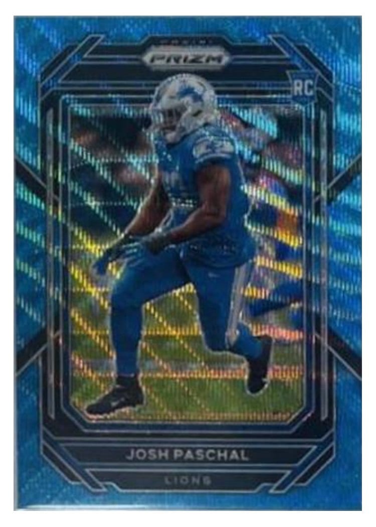 2022 Panini Prizm Base Set Josh Paschal #389 card