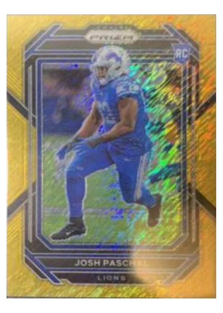 2022 Panini Prizm Base Set Josh Paschal #389 card