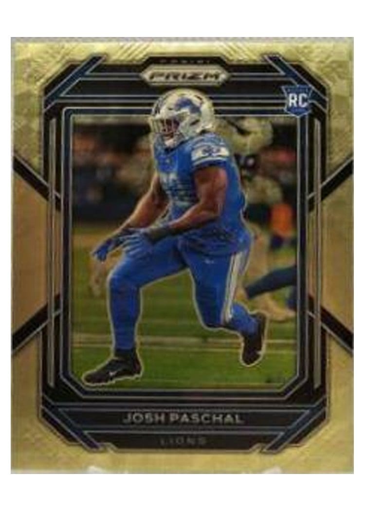 2022 Panini Prizm Base Set Josh Paschal #389 card