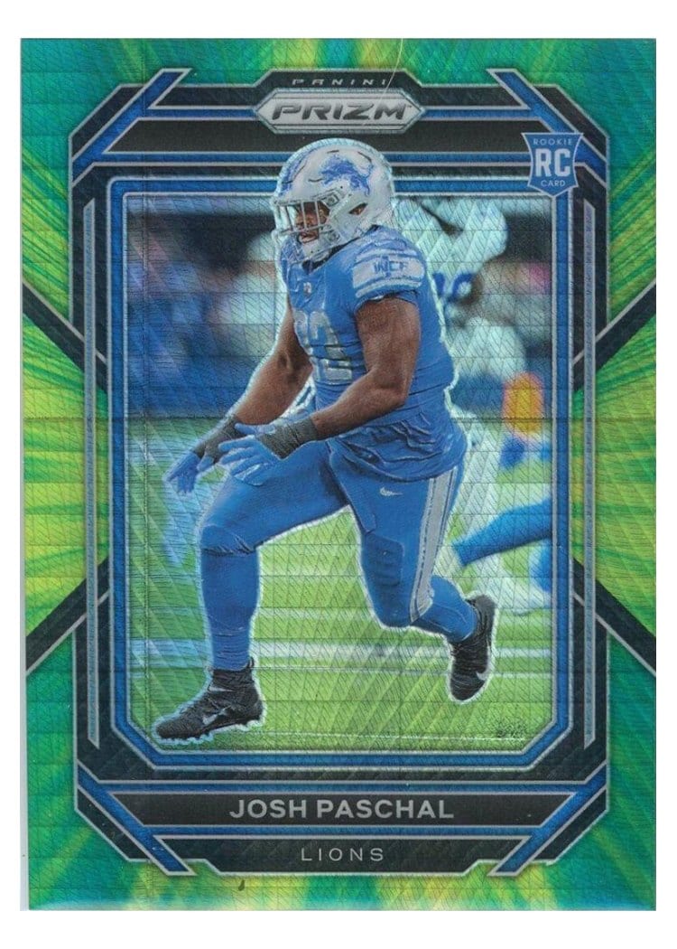 2022 Panini Prizm Base Set Josh Paschal #389 card