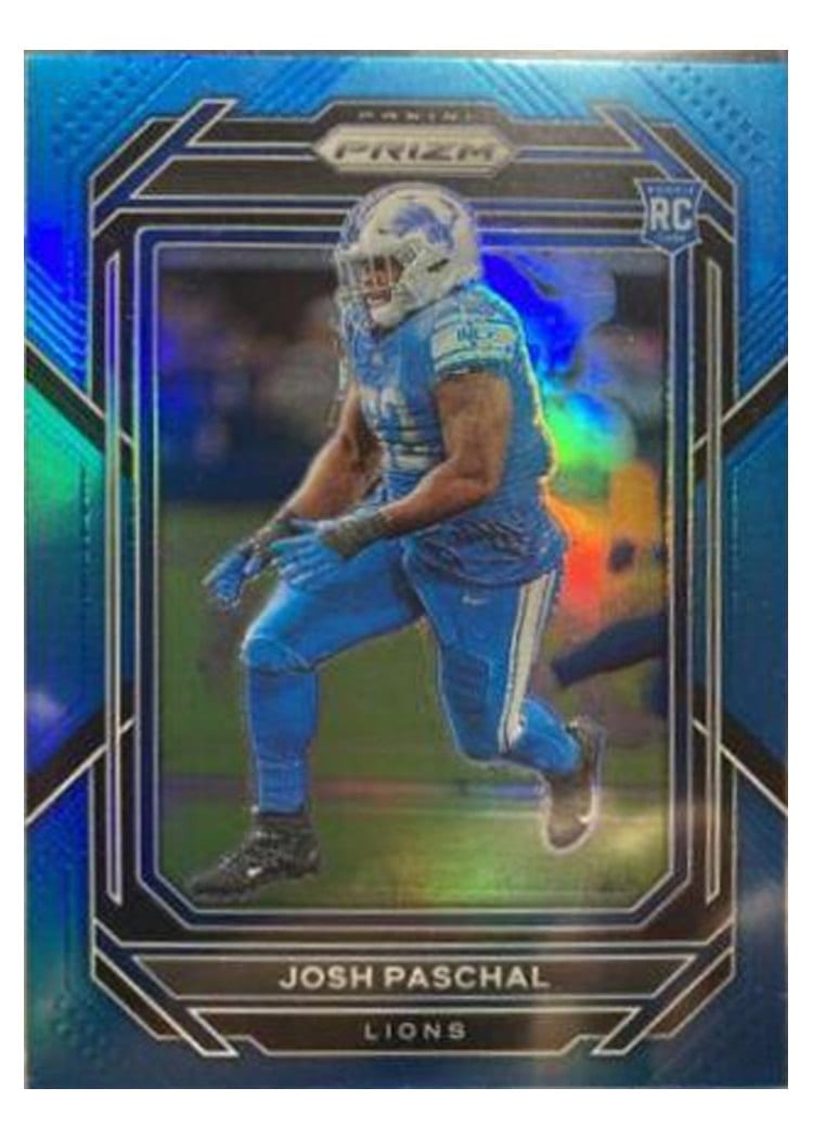 2022 Panini Prizm Base Set Josh Paschal #389 card