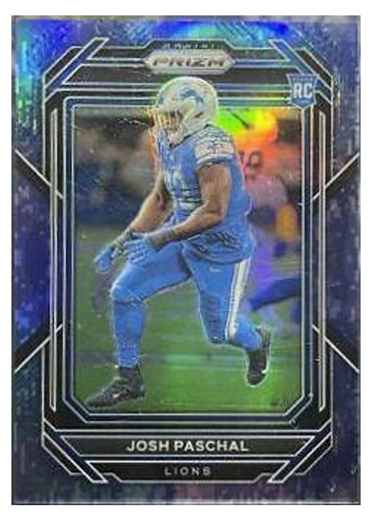 2022 Panini Prizm Base Set Josh Paschal #389 card