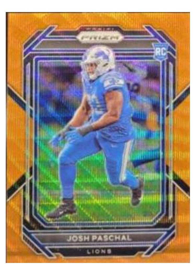 2022 Panini Prizm Base Set Josh Paschal #389 card