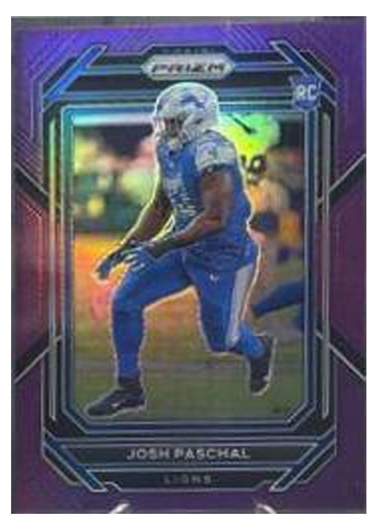 2022 Panini Prizm Base Set Josh Paschal #389 card