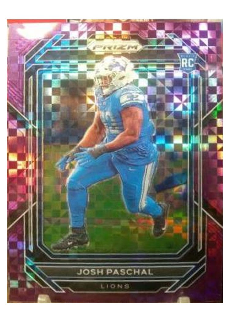2022 Panini Prizm Base Set Josh Paschal #389 card