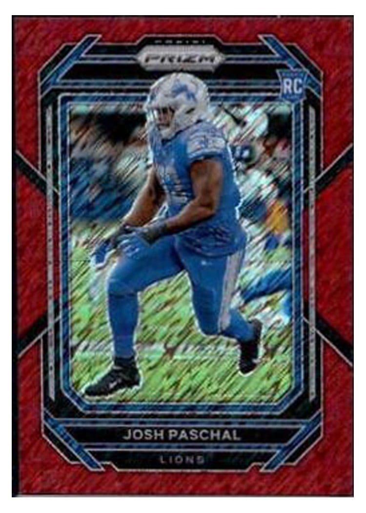 2022 Panini Prizm Base Set Josh Paschal #389 card