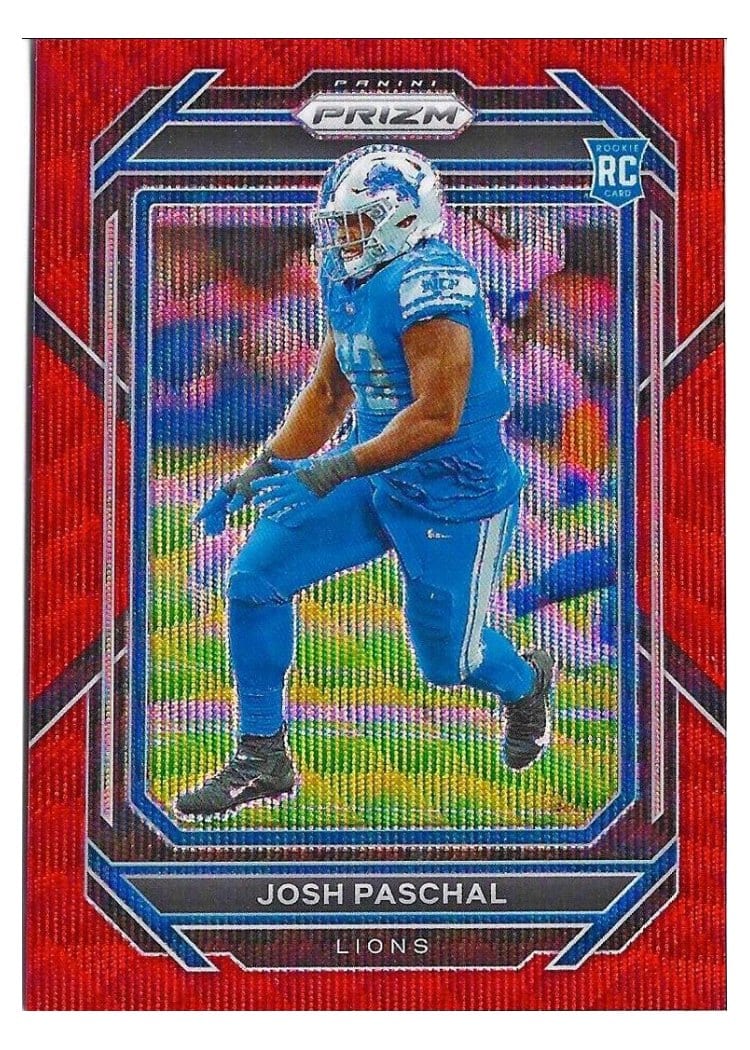 2022 Panini Prizm Base Set Josh Paschal #389 card