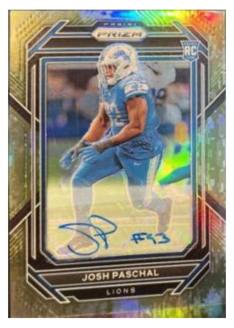 2022 Panini Prizm Base Set Josh Paschal #389 card