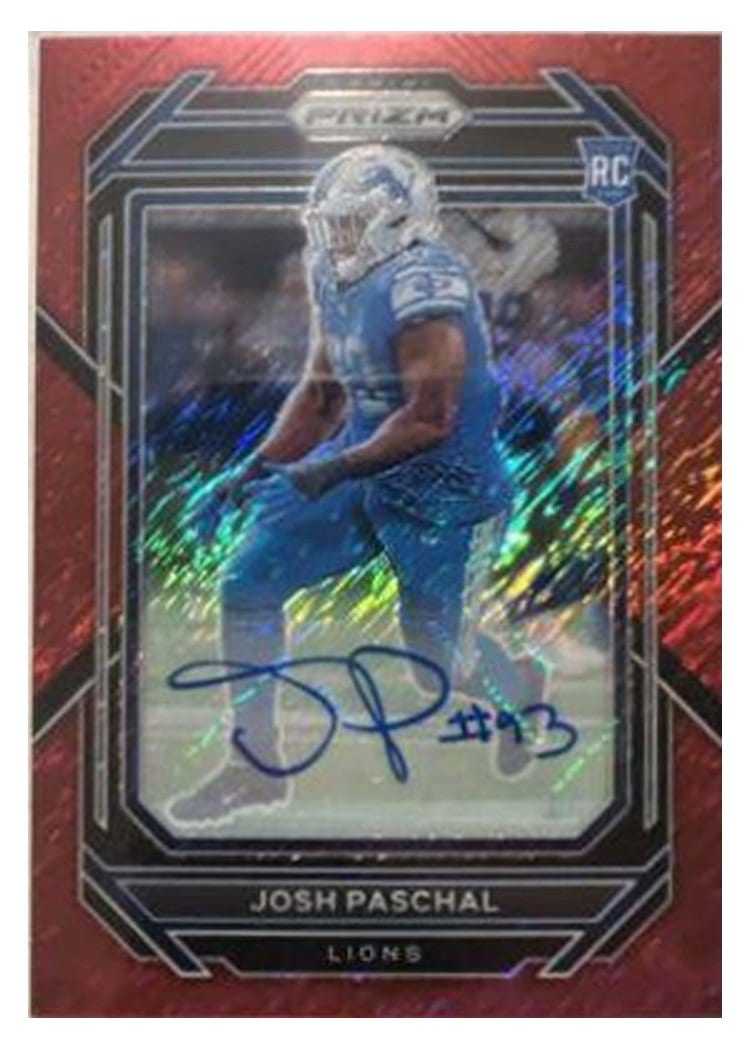 2022 Panini Prizm Base Set Josh Paschal #389 card