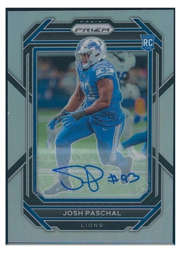 2022 Panini Prizm Base Set Josh Paschal #389 card