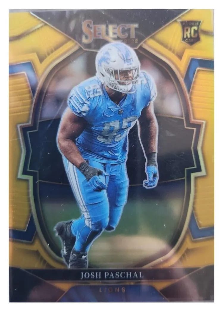 2022 Panini Select Base Set Josh Paschal #59 card