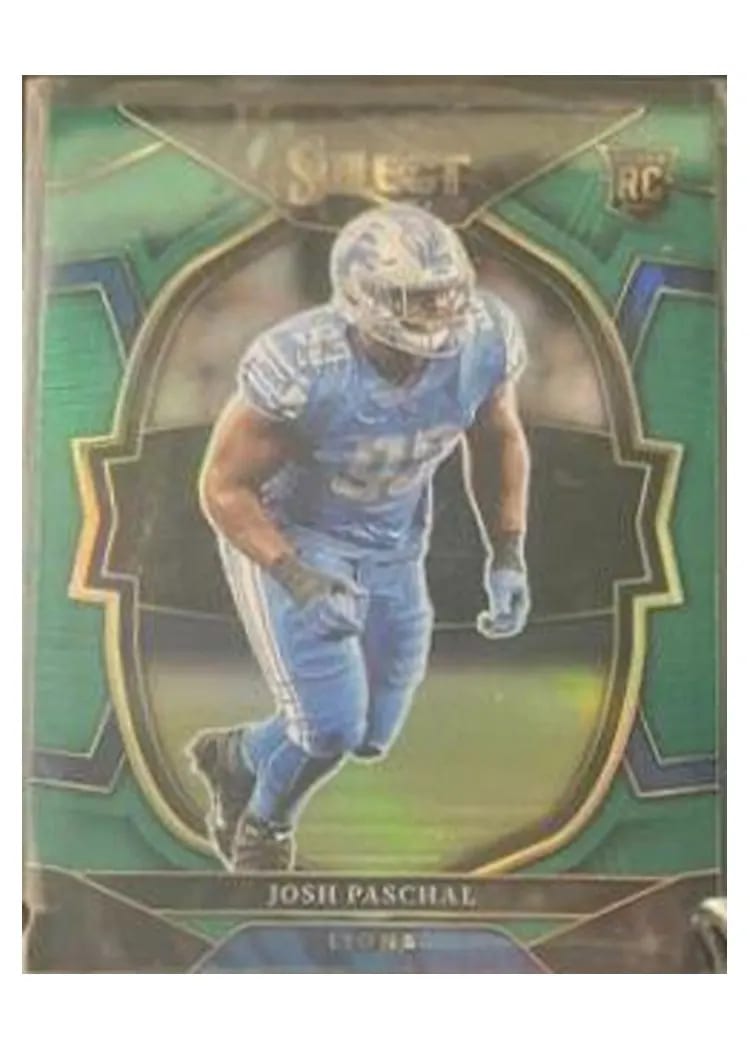 2022 Panini Select Base Set Josh Paschal #59 card