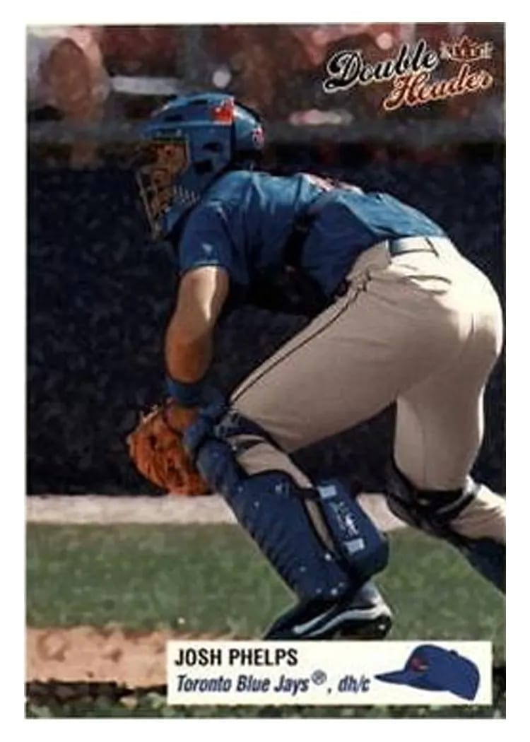 2003 Fleer Double Header Josh Phelps #79 card