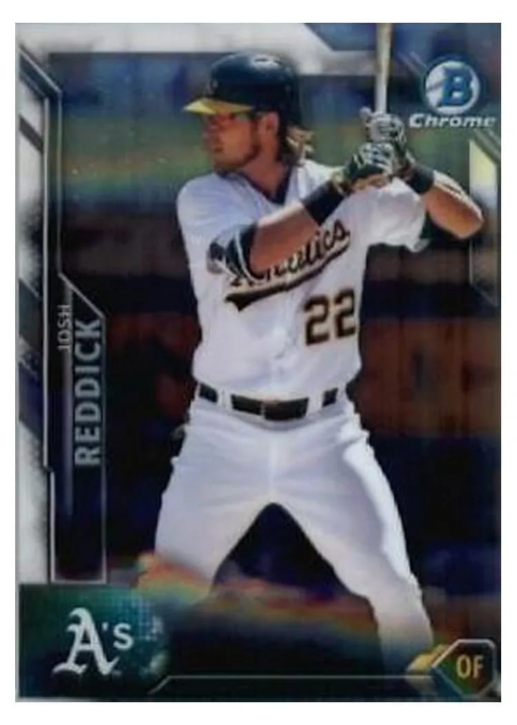 2016 Bowman Chrome Josh Reddick #6 card