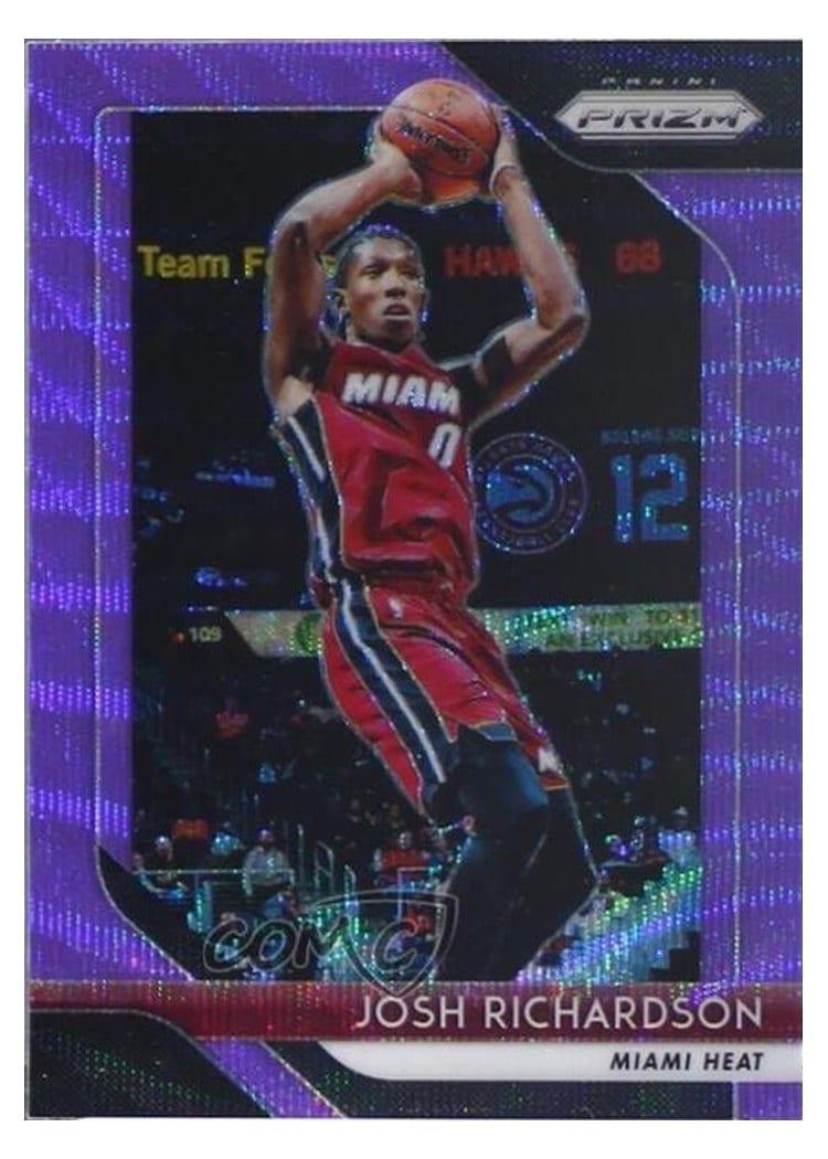 2018-19 Panini Prizm Base Set Josh Richardson #176 card