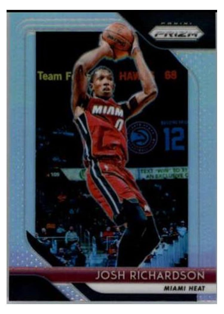 2018-19 Panini Prizm Base Set Josh Richardson #176 card