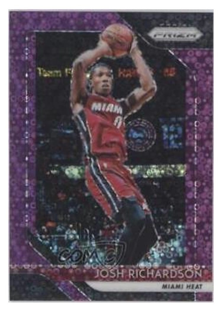 2018-19 Panini Prizm Base Set Josh Richardson #176 card