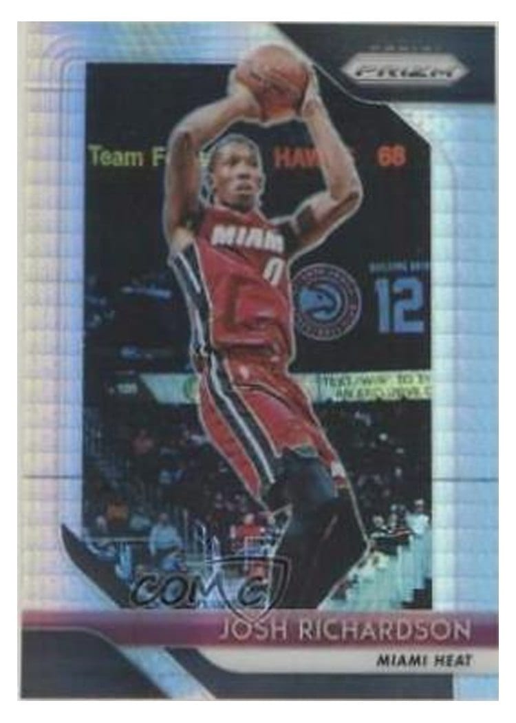 2018-19 Panini Prizm Base Set Josh Richardson #176 card
