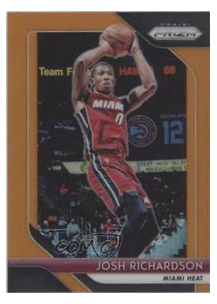 2018-19 Panini Prizm Base Set Josh Richardson #176 card