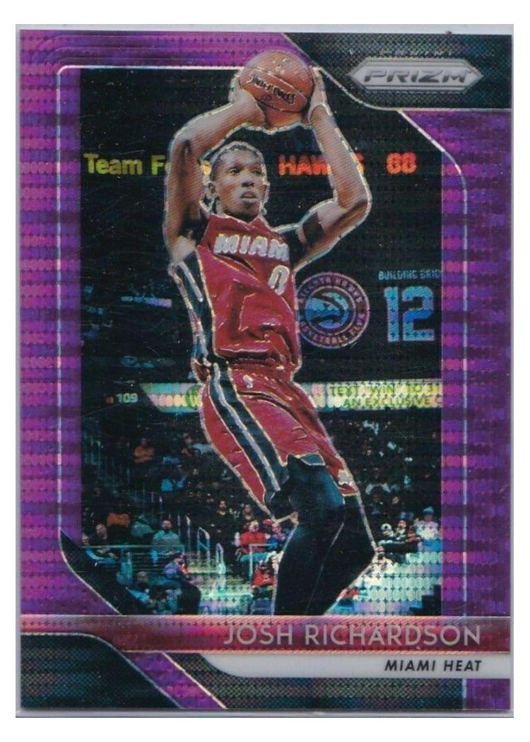 2018-19 Panini Prizm Base Set Josh Richardson #176 card