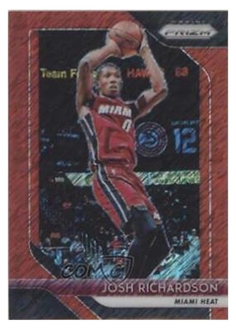 2018-19 Panini Prizm Base Set Josh Richardson #176 card