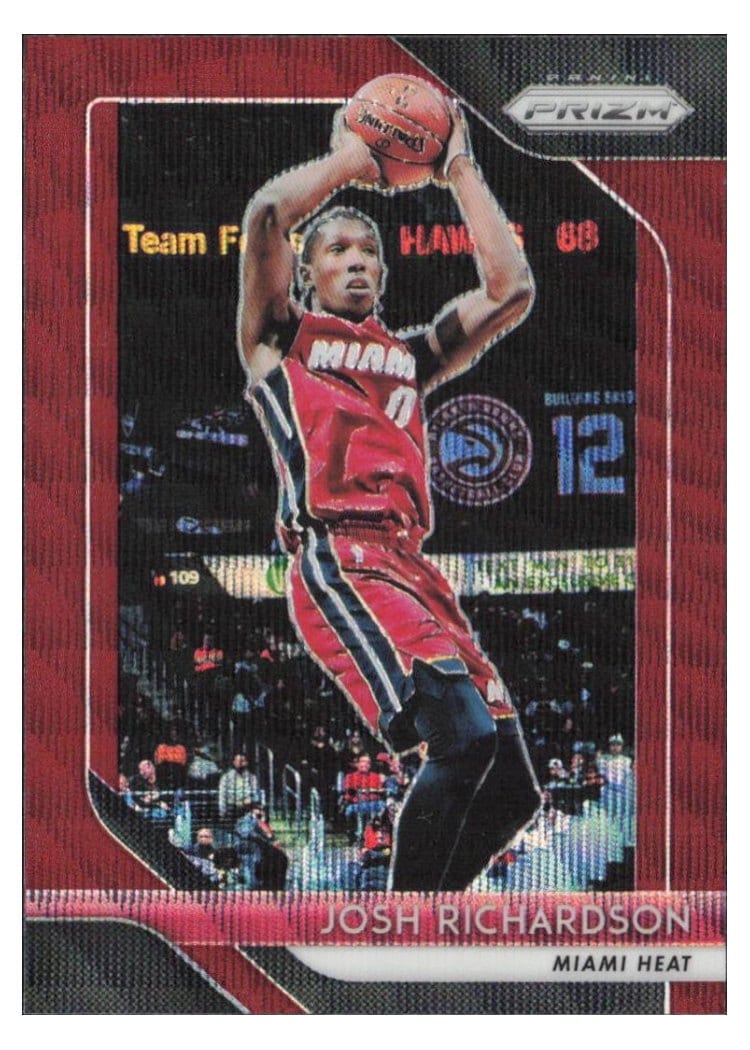 2018-19 Panini Prizm Base Set Josh Richardson #176 card