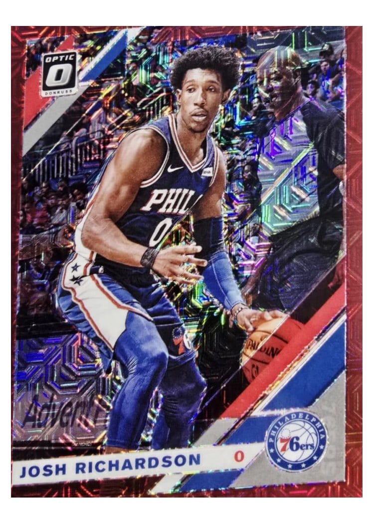 2019-20 Donruss Optic Base Set Josh Richardson #65 card