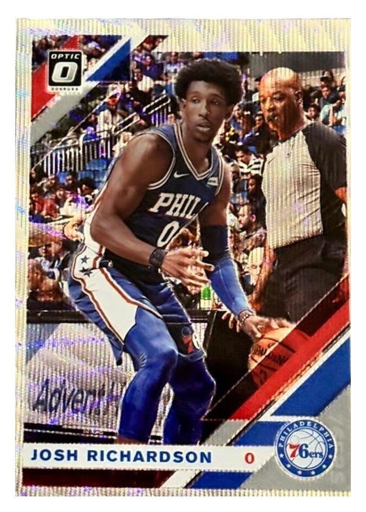 2019-20 Donruss Optic Base Set Josh Richardson #65 card