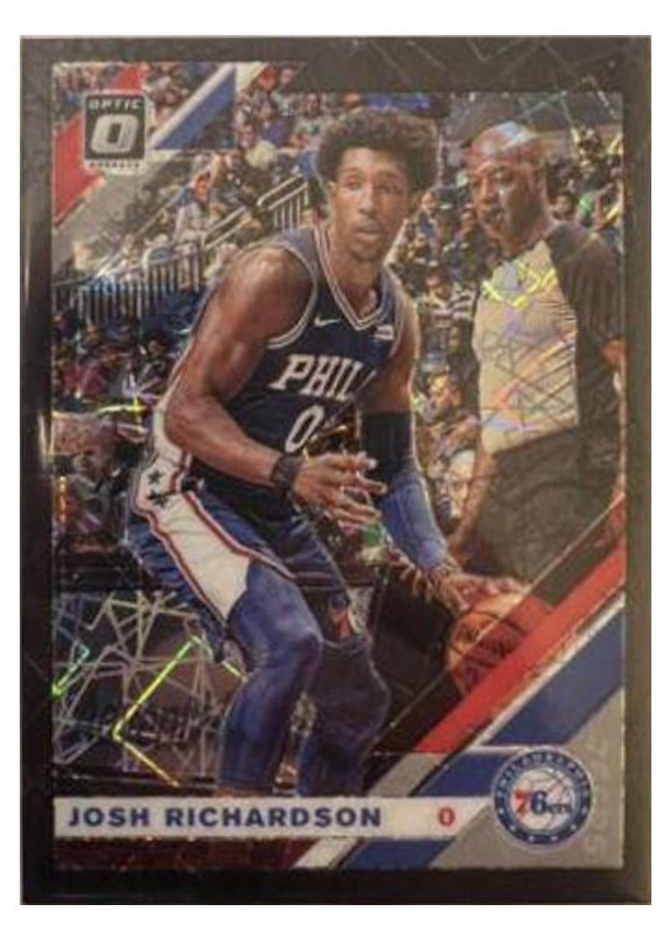 2019-20 Donruss Optic Base Set Josh Richardson #65 card