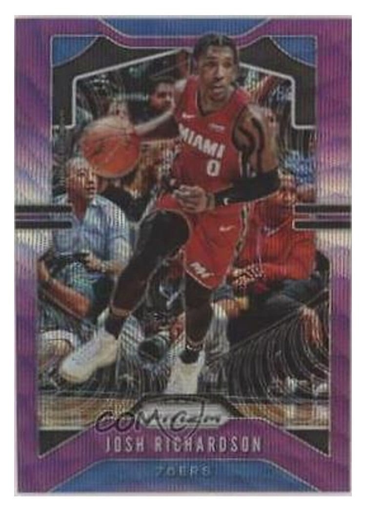 2019-20 Panini Prizm Base Set Josh Richardson #147 card
