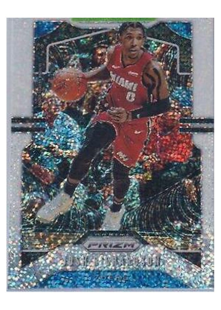 2019-20 Panini Prizm Base Set Josh Richardson White Sparkle Prizm #147 card