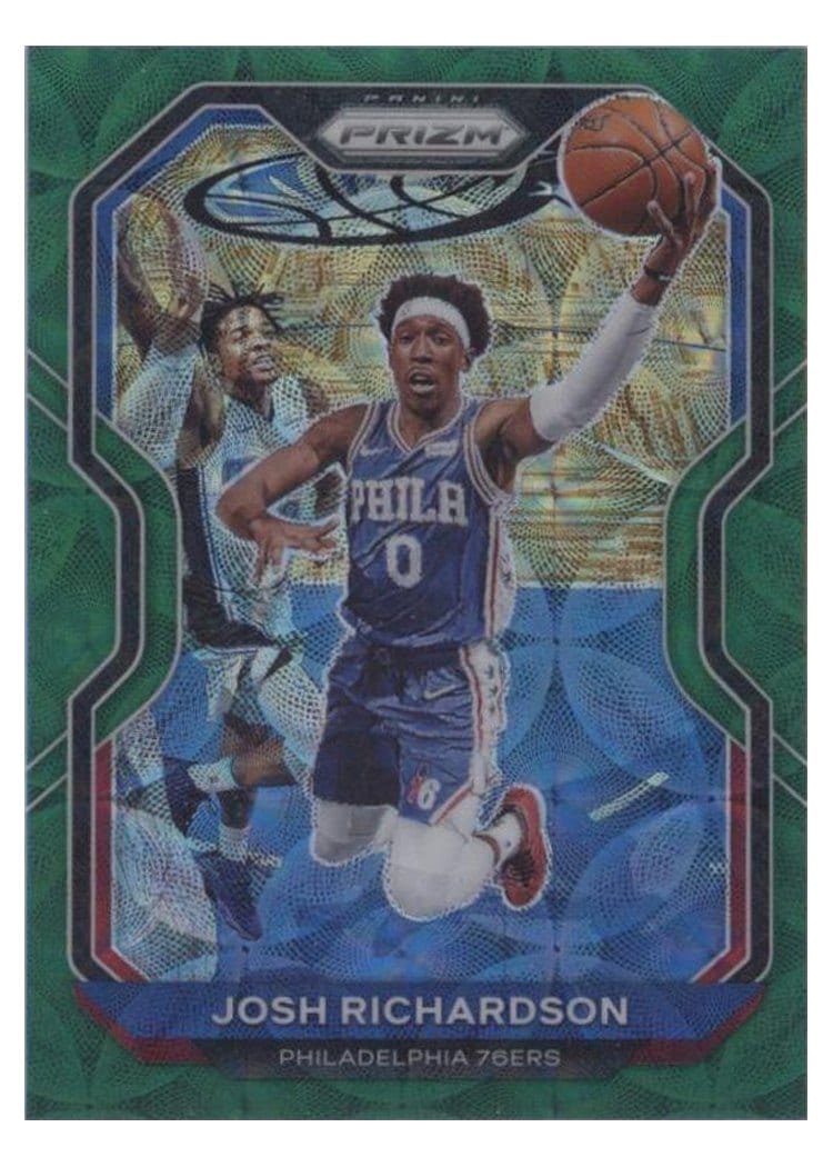 2020-21 Panini Prizm Base Set Josh Richardson #136 card
