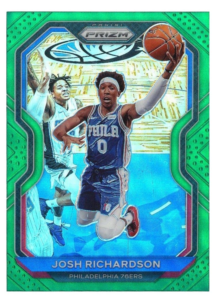 2020-21 Panini Prizm Base Set Josh Richardson #136 card