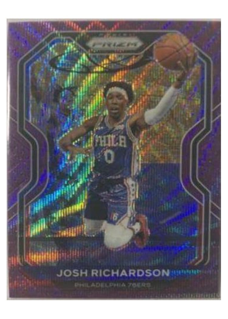 2020-21 Panini Prizm Base Set Josh Richardson #136 card