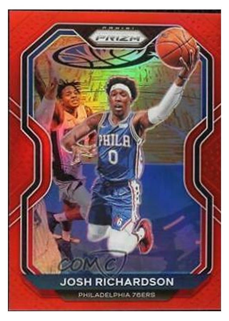 2020-21 Panini Prizm Base Set Josh Richardson #136 card